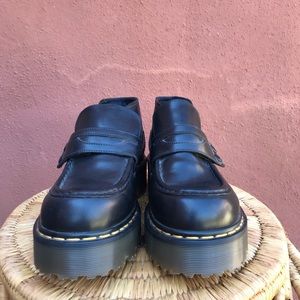 platform loafers doc martens
